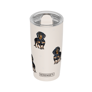 Dachshund black 20 Oz Stainless steel Insulated Tumbler