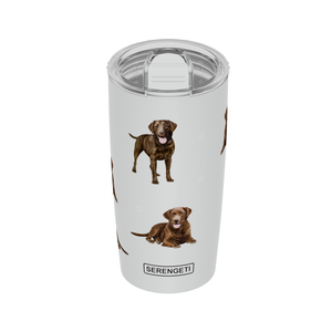Chocolate Labrador 20 Oz Serengeti Tumbler