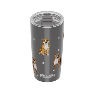 Pitbull dog 20 Oz Serengeti Tumbler