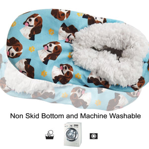 Beagle Slippers - Super Soft and Comfortable - One Size Fits Most - Cozy House Slippers - Non Skid Bottom - perfect for “Beagle gifts”