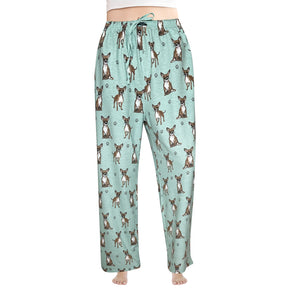 Chihuahua Pajama Bottoms - Unisex Cotton Blend – Super Soft and Comfortable – Perfect for Chihuahua Gifts