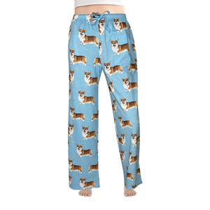 Welsh Corgi Pajama Bottoms - Unisex Cotton Blend – Super Soft and Comfortable – Perfect for Welsh Corgi Gifts