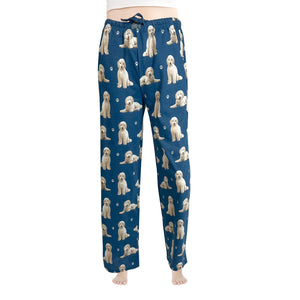 Goldendoodle Pajama Bottoms - Unisex Cotton Blend – Super Soft and Comfortable – Perfect for Goldendoodle Gifts