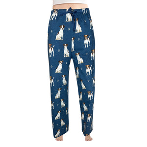 Jack Russell Terrier Pajama Bottoms - Unisex Cotton Blend – Super Soft and Comfortable – Perfect for Jack Russell Terrier Gifts