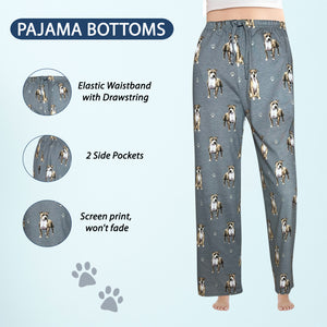 Pitbull Pajama Bottoms - Unisex Cotton Blend – Super Soft and Comfortable – Perfect for Pitbull Gifts