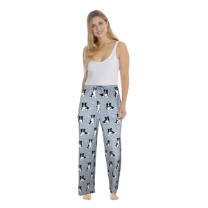 Border Collie Pajama Bottoms - Unisex Cotton Blend – Super Soft and Comfortable – Perfect for Border Collie Gifts