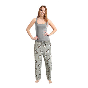 Bulldog Pajama Bottoms - Unisex Cotton Blend – Super Soft and Comfortable – Perfect for Bulldog Gifts