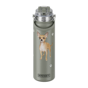 Chihuahua tan Water Bottle