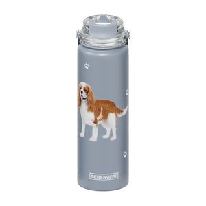 King Charles Cavalier Water Bottle
