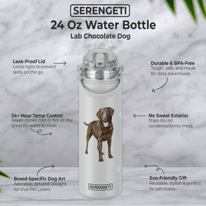 Labrador chocolate Water Bottle