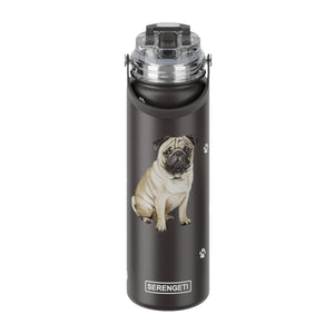 Pug Water Bottle