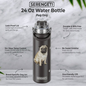 Pug Water Bottle