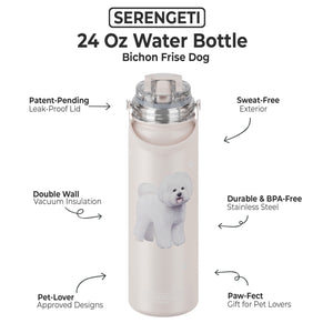 Bichon Frise Water Bottle
