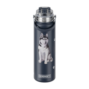 Siberian Husky Water Bottle