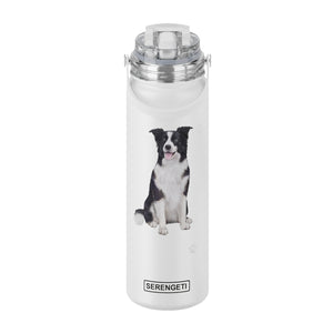 Border Collie Water Bottle