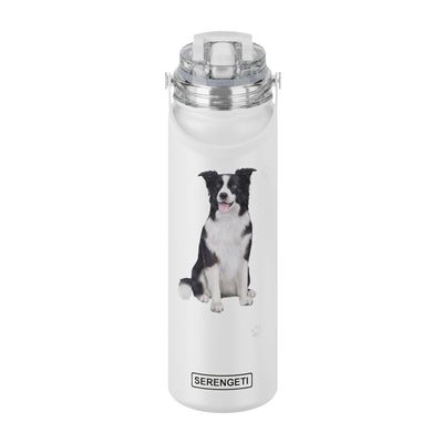 Border Collie Water Bottle