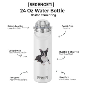 Boston Terrier Water Bottle