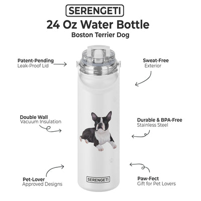 Boston Terrier Water Bottle