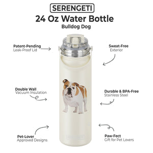 Bulldog Water Bottle