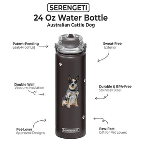 Australian Cattle Dog Water Bottle