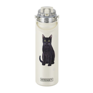 Black Cat Water Bottle