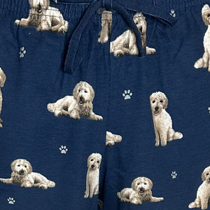 Goldendoodle Women’s Summer Shorts – Soft Lounge Shorts with Pockets – Pet Lover Gift – Lightweight & Comfy Dog Print Shorts