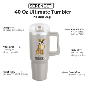 Pit Bull 40 Oz Ultimate Tumbler