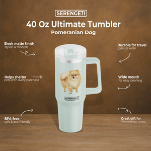 Pomeranian 40 Oz Ultimate Tumbler