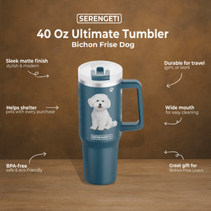 Bichon Frise 40 Oz Ultimate Tumbler