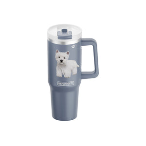 Westie 40 oz Tumbler with Handle