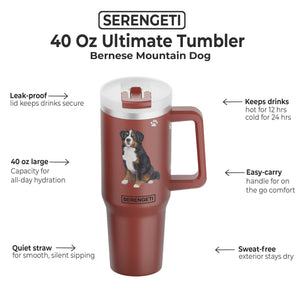 Bernese Mt. Dog 40 Oz Ultimate Tumbler