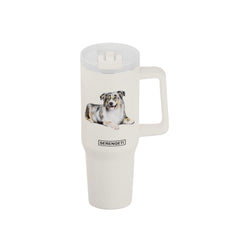 Australian Shepherd 40 oz Tumbler with Handle