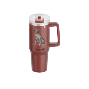 German Shorthaired Pointer 40 Oz Tumbler with Handle