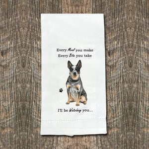Australian Cattle Dog Kitchen Towel
