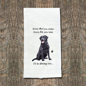 Labrador black Kitchen Towel