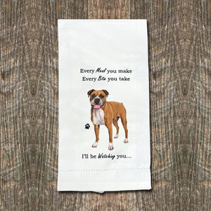 Boxer Uncropped Kitchen Towel