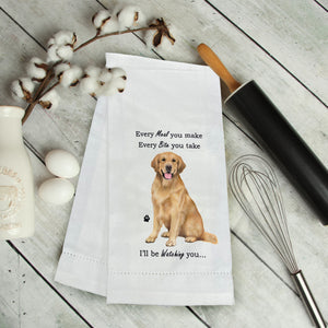 Golden Retriever Kitchen Towel