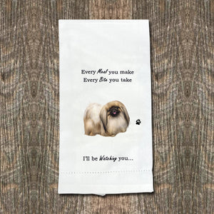 Pekingese Kitchen Towel