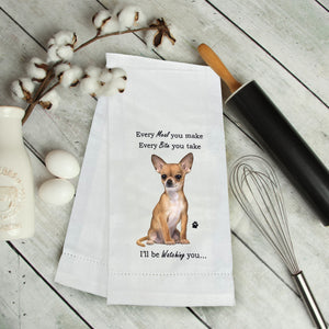 Chihuahua tan Kitchen Towel