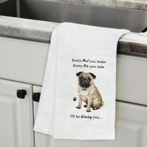 Pug Kitchen Towel