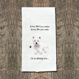 Westie Kitchen Towel