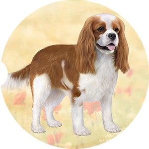 Cav King Charles Tri Color Standing car coaster