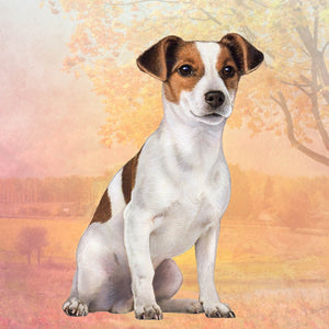 Jack Russell Square Coaster