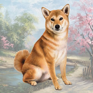 Shiba Inu Square Coaster