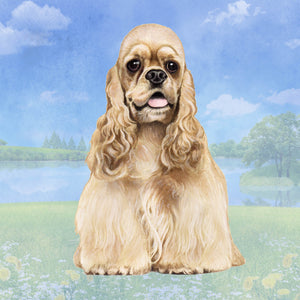 Cocker Spaniel Square Coaster