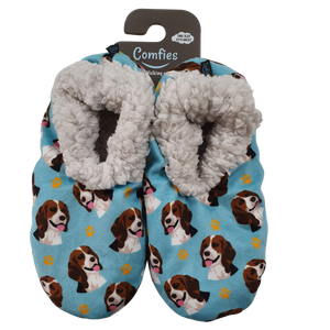Beagle Slippers - Super Soft and Comfortable - One Size Fits Most - Cozy House Slippers - Non Skid Bottom - perfect for “Beagle gifts”