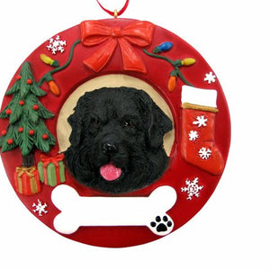 Newfoundland Red Wreath Ornament