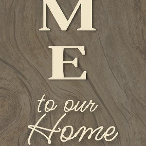 Chihuahua tan Welcome Sign