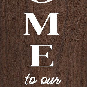 Goldendoodle Welcome Sign