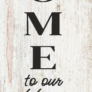 King Charles Cavalier Welcome Sign